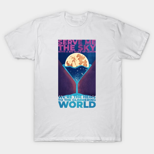 We're the Heirs of the Glimmering World (The Geese of Beverly Road) T-Shirt by frayedalice